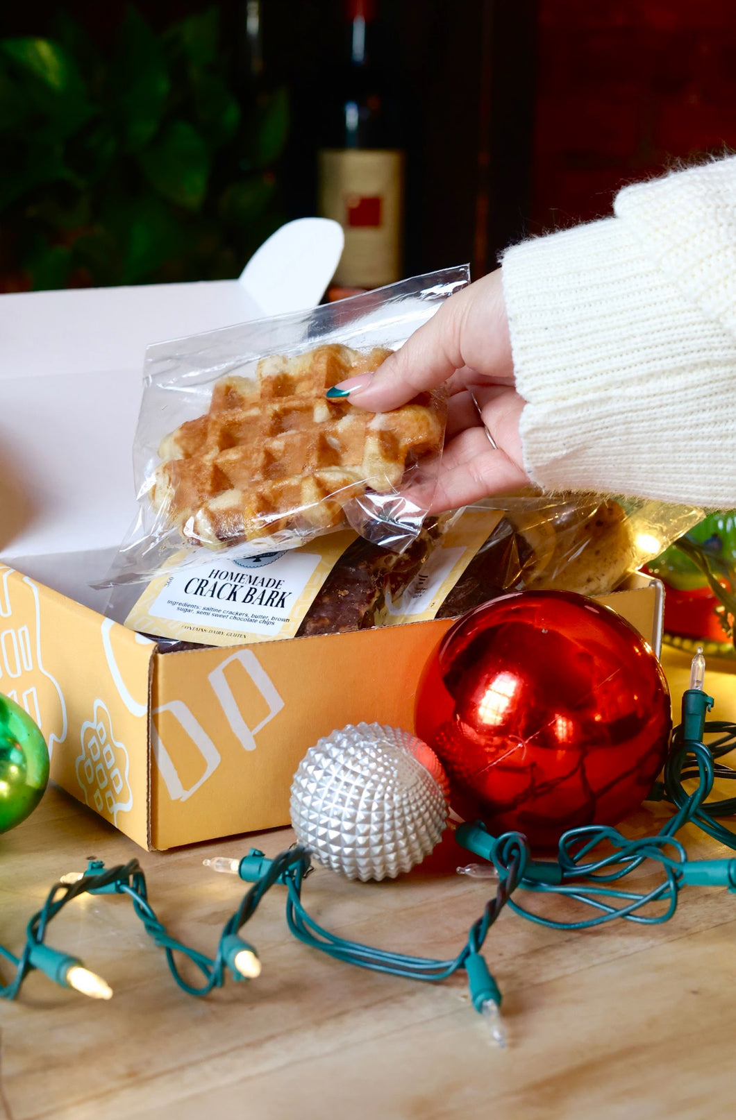 Eggnog Waffles